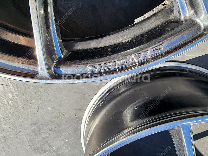 웨즈스포츠 SA25R 8.5J 50 18인치 한대분 팔...--1