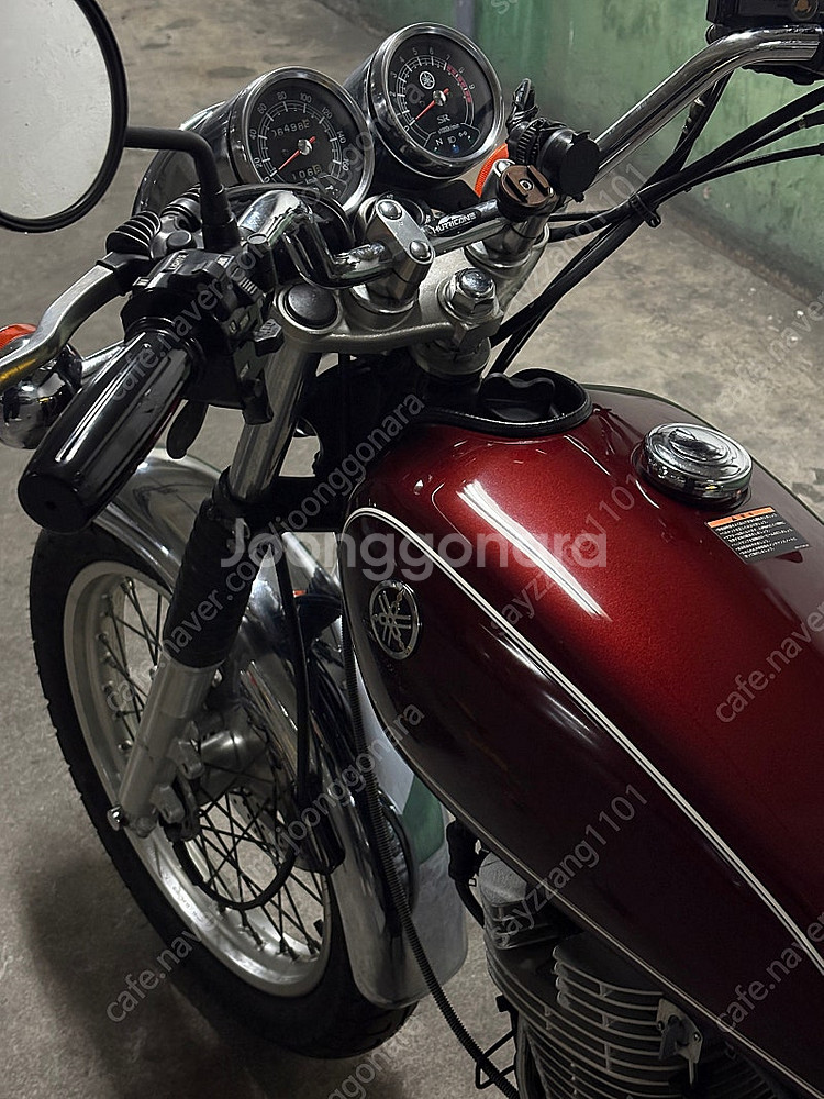 가격인하)14년식 Sr400 버건디 판매합니다--0