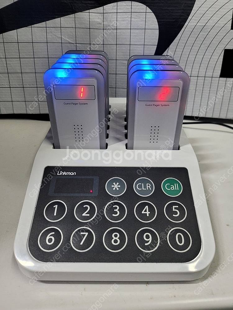 링크맨 진동벨 lm-d2000fn 10개 1세트 팝니다--1