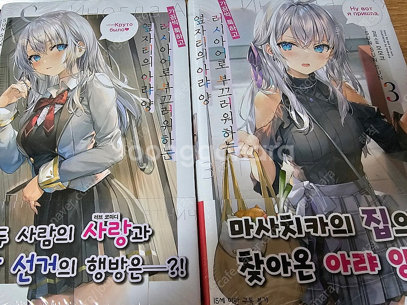 구함)러시부끄 로시데레 아랴 4권 , 4.5권 초판--0