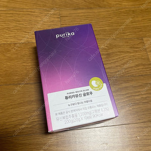 퓨리카 뮤신 글로우 키위맛 100개(우체국택배비 포함)