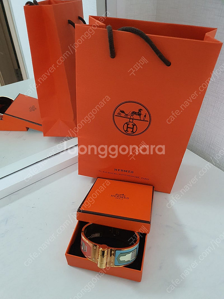 에르메스 힌지 브레이슬릿 팔찌--1