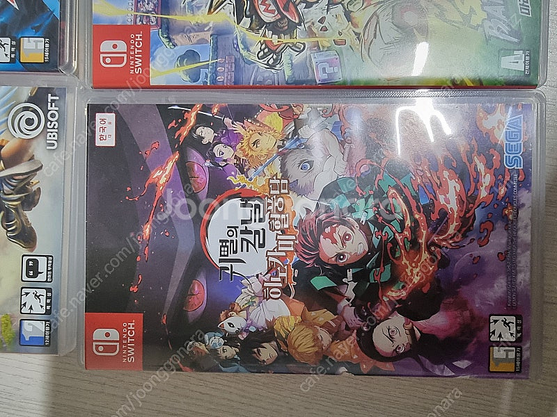 스위치 게임칩 7종 판매합니다.--4