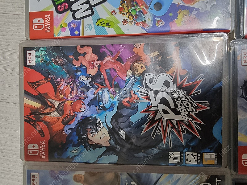 스위치 게임칩 7종 판매합니다.--7