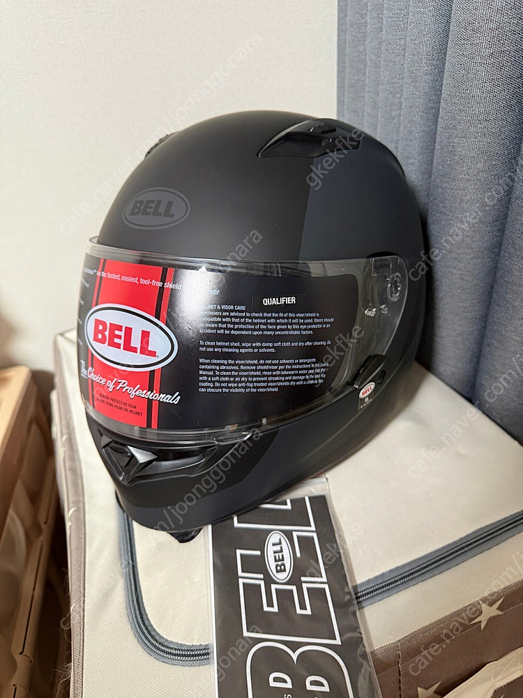 벨 퀄리파이어 헬멧 턴파이크 무광 블랙 XL 새상품 이미지