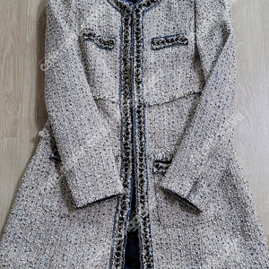 샤틴 트위드코트55/샤넬 스탈 럭키슈에뜨