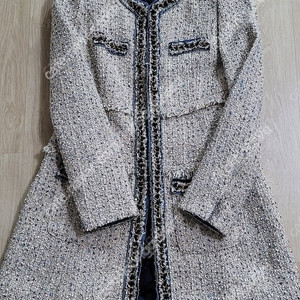 샤틴 트위드코트55/샤넬 스탈 럭키슈에뜨