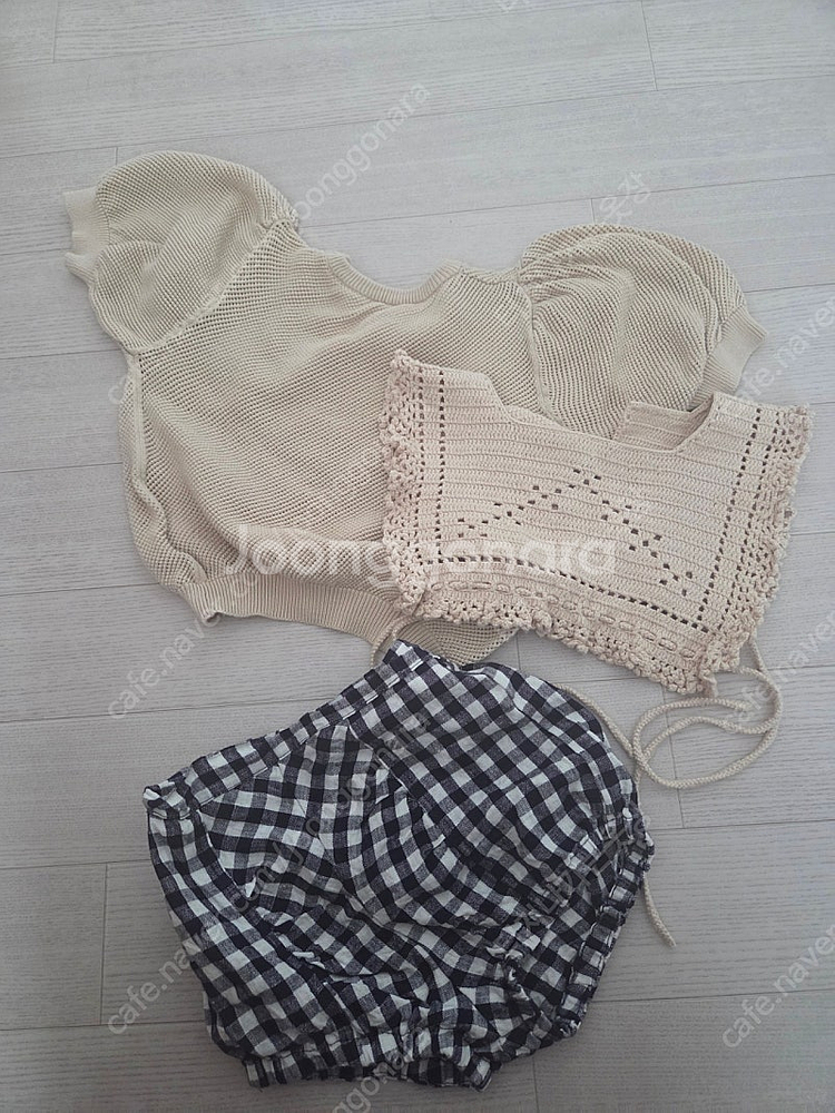 수어플룸 깅엄프리다 6-7y 밀크스모크 제작, 밀크미미st 일괄--0