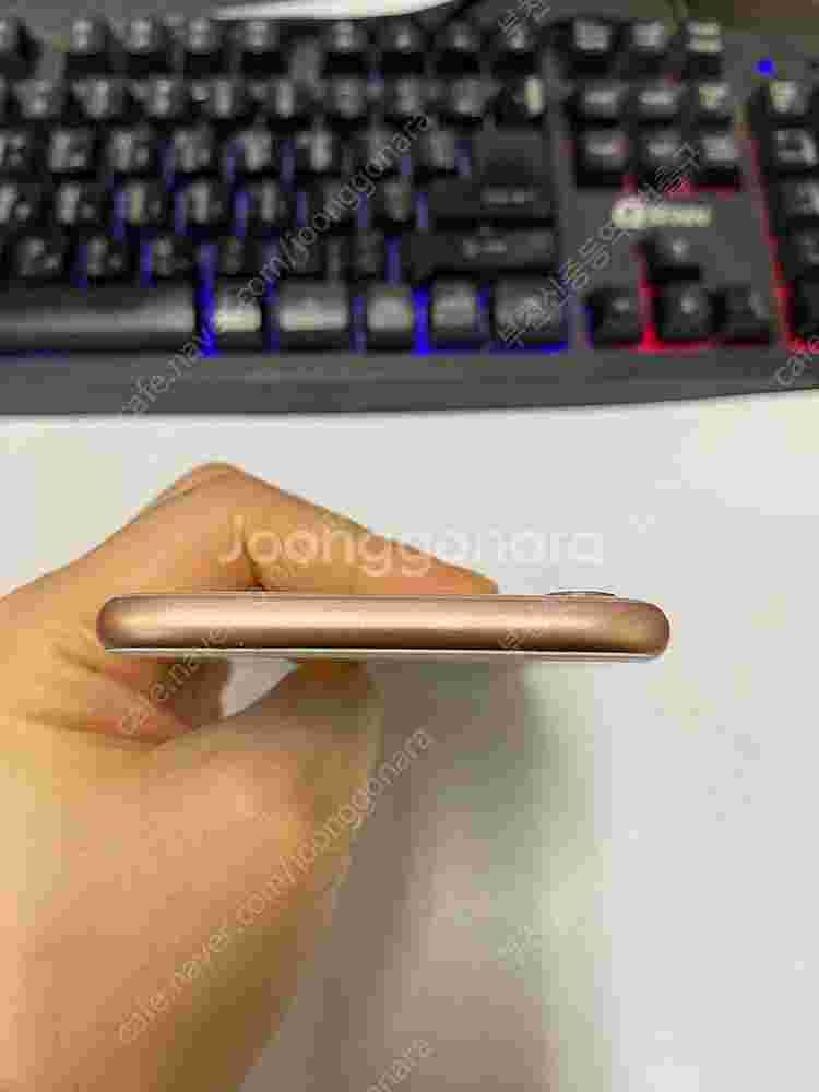 201659 아이폰8 로즈골드 A급 256GB 무잔상 ...--3