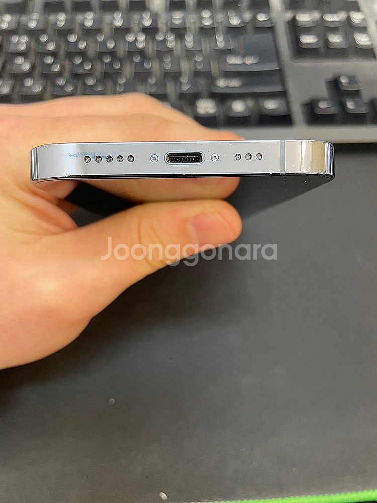 아이폰13프로 블루 128GB 배터리91% 상태좋은 중...--5