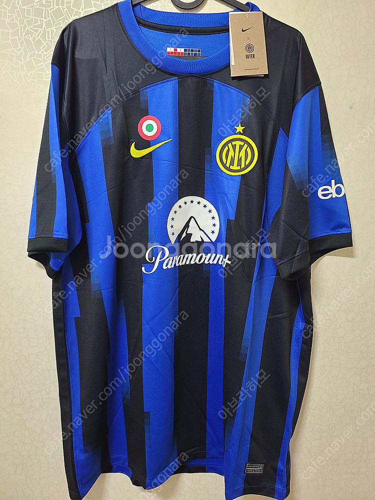 새상품) 인터밀란 홈 레플리카 4xl 축구 유니폼 (택O)--0