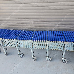 자바라 컨베이어 롤러 컨베이어 폭400 길이 5m*2/ 7m*1