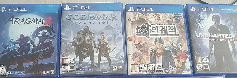 ps4 여의 궤적1 / 갓 오브 워 라그나로크 / 언차...--0