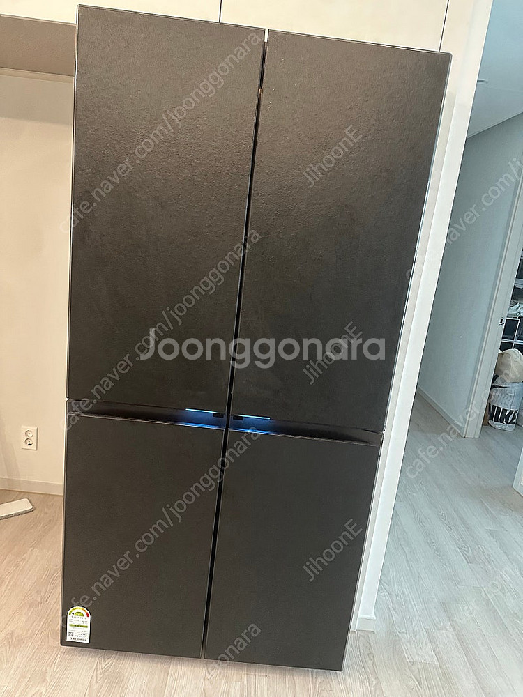 삼성전자 쉐프컬렉션 4도어 930L 세라 블랙 냉장고--0
