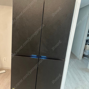 삼성전자 쉐프컬렉션 4도어 930L 세라 블랙 냉장고