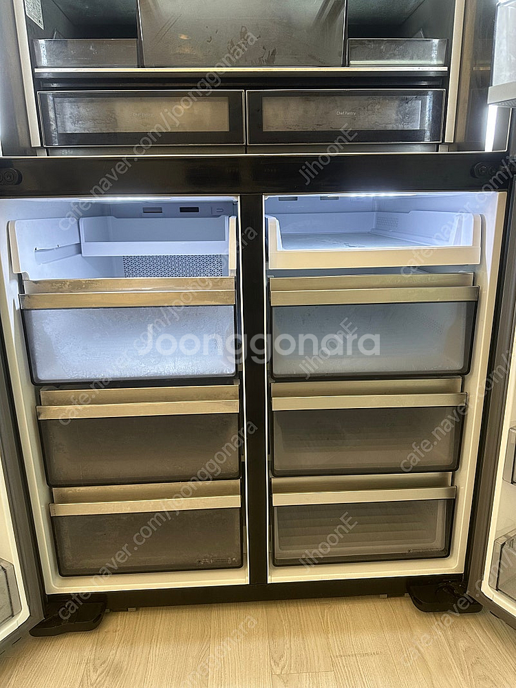 삼성전자 쉐프컬렉션 4도어 930L 세라 블랙 냉장고--6