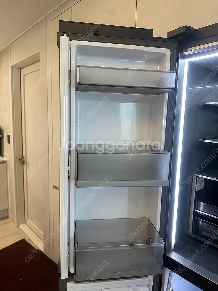 삼성전자 쉐프컬렉션 4도어 930L 세라 블랙 냉장고--8