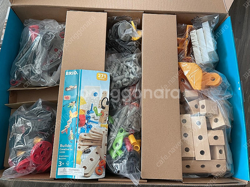 브리오 빌더 크리에이티브 세트 공구놀이 270피스 34...--5