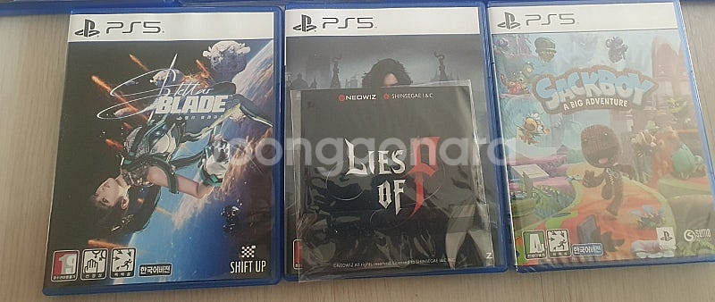 ps5 스텔라 블레이드 / P의 거짓 / 색보이 팝니다...--0