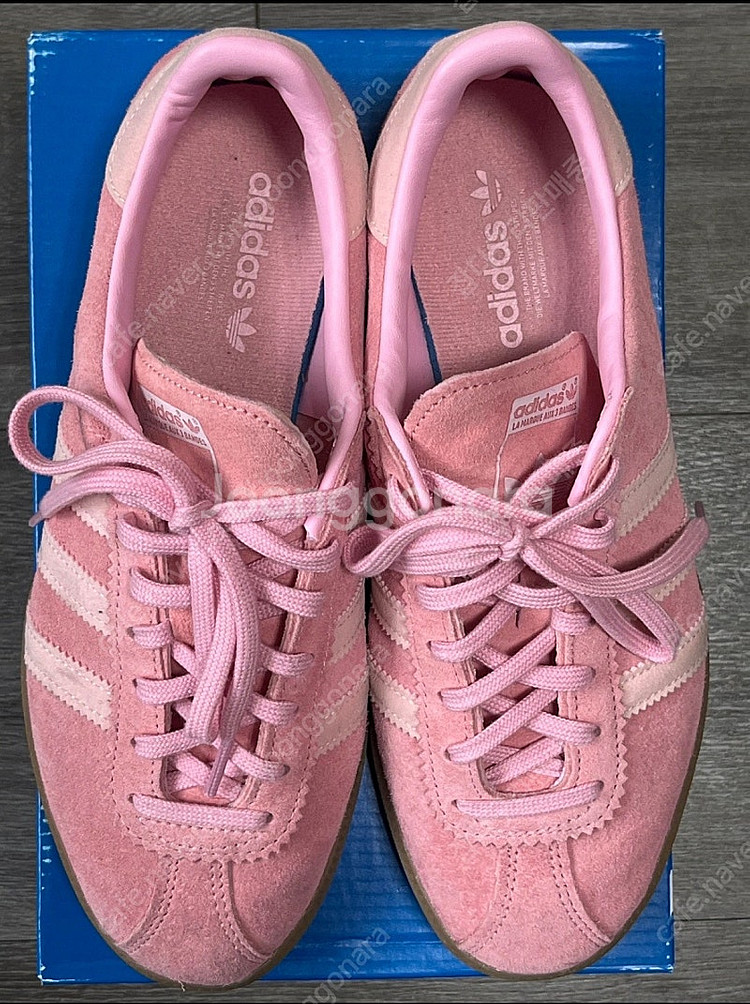 아디다스 버뮤다 핑크 240사이즈--1