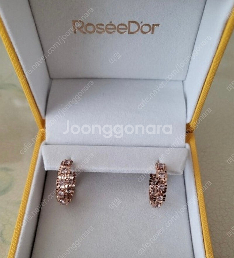 골든듀 로제도르 14k 귀걸이--2