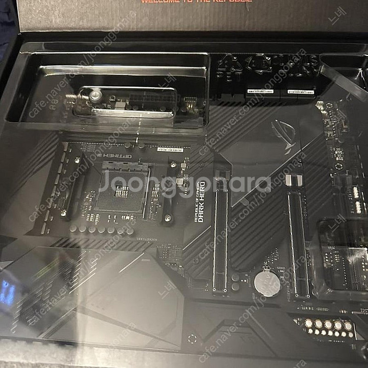 Asus X570 다크히어로+5800x3d--2