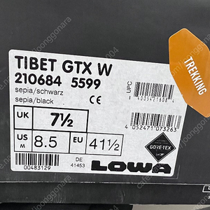 LOWA(로와) 티벳 GTX WIDE