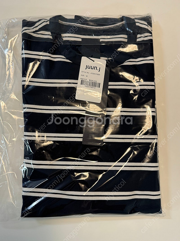 [M] 준지 25SS 복각 롱슬리브 네이비 새상품--0