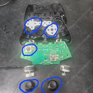 Xbox 360 정품 유선 패드 중고 정비품 판매 개당 30, 000원