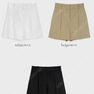 유메르 코지 버뮤다 핀턱팬츠 베이지 0 사이즈