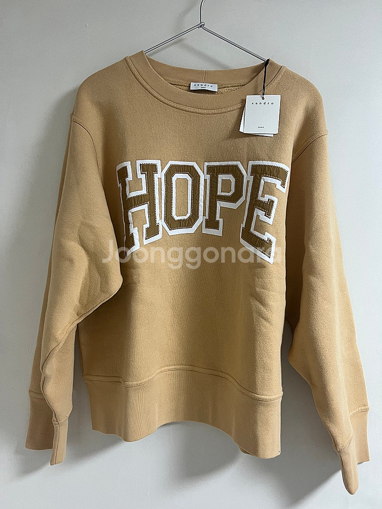 정품)산드로 HOPE스웻셔츠--0