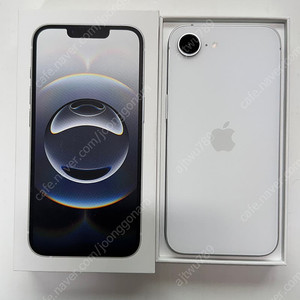 아이폰16e 화이트 512gb 자급제 공기계 풀박