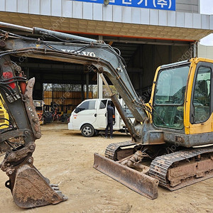 볼보 EC55B 2004년식 딱따구리 집게 02 중고굴삭기