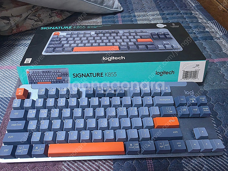 로지텍 k855 키보드 적축--0