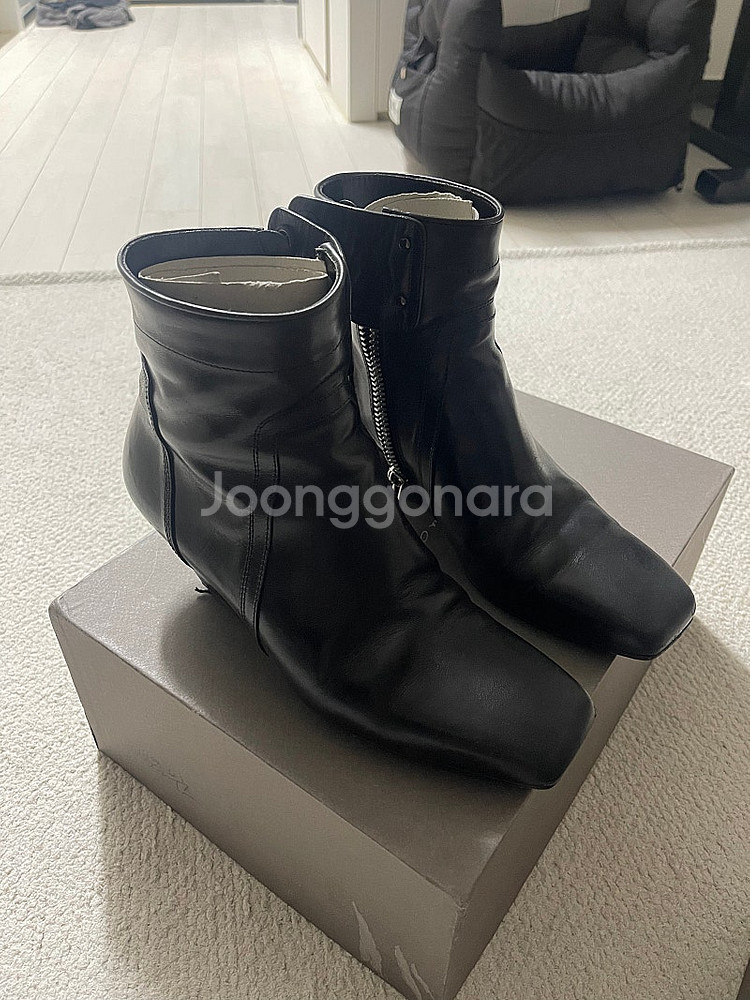 릭오웬스 앵클 부츠 39(245-250) 굽높이 5cm--2