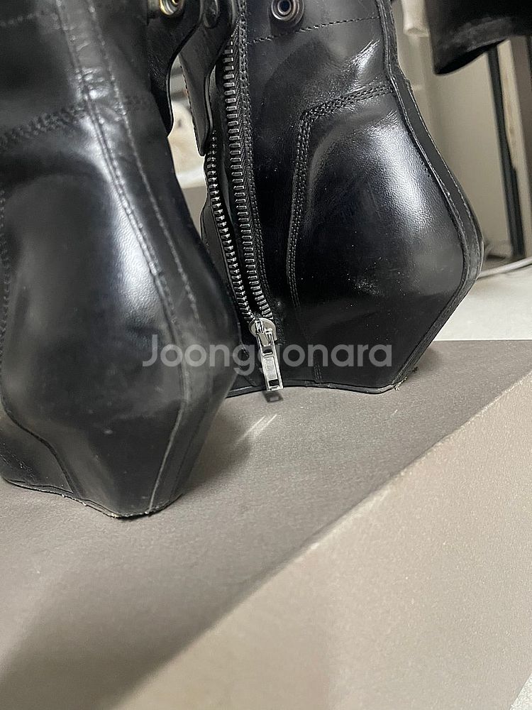 릭오웬스 앵클 부츠 39(245-250) 굽높이 5cm--4