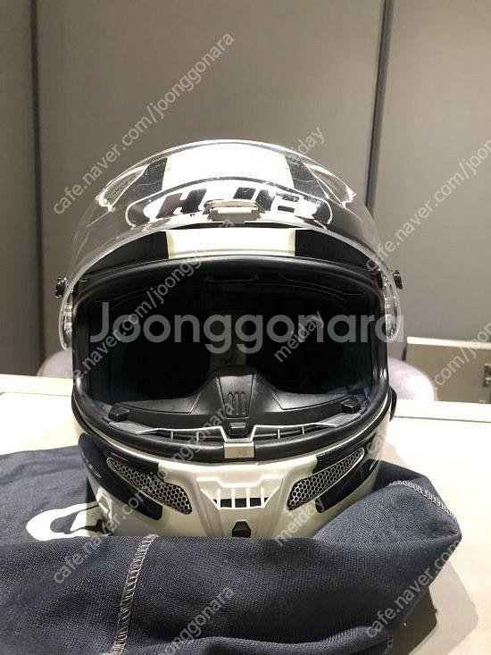 홍진 HJC 헬멧 XL 사이즈 (검정, 빨강, 흰) +...--3