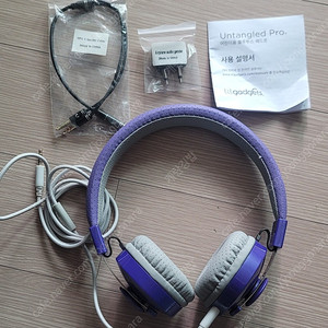 릴가젯 헤드셋(untangled pro) 판매합니다(20000원 택비별도)