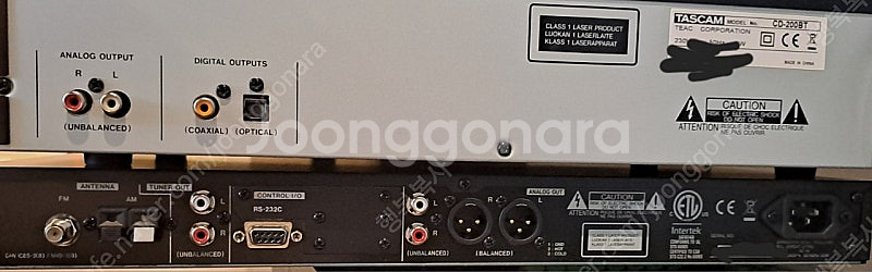 tascam cd 400u, 200bt--1