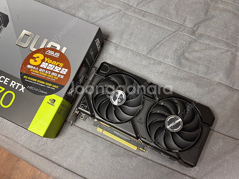 asus rtx4070 듀얼 oc--0