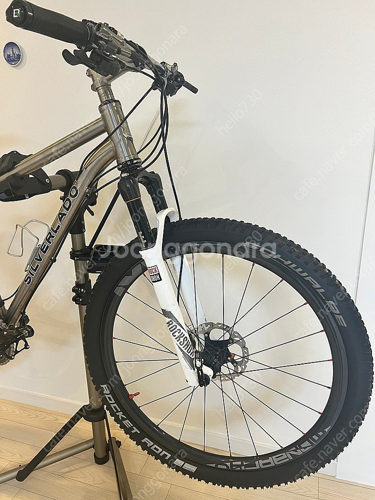 첼로 실버라도 90 티타늄 mtb 판매합니다--1
