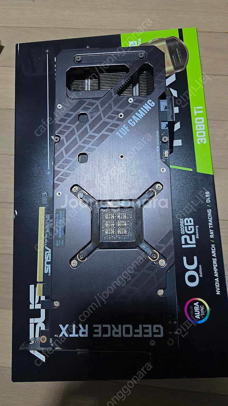 Asus tuf 3080ti oc 팝니다--1