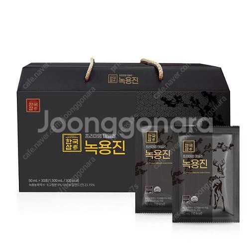 [한국삼] 프리미엄 데일리 녹용진 30포--0