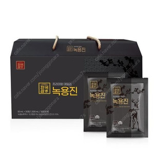 [한국삼] 프리미엄 데일리 녹용진 30포