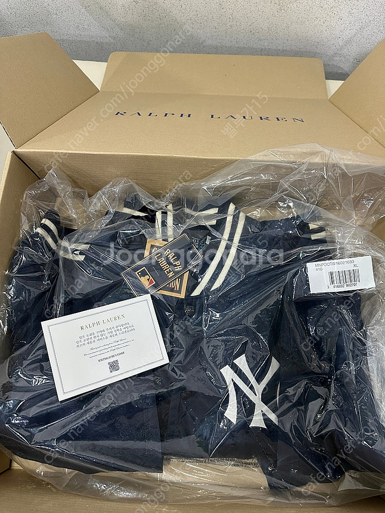 폴로 랄프로렌 MLB 뉴욕 바시티 자켓 XL ,XXL--0