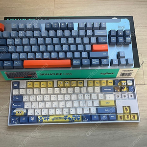 로지텍 키보드 k855 스펀지밥