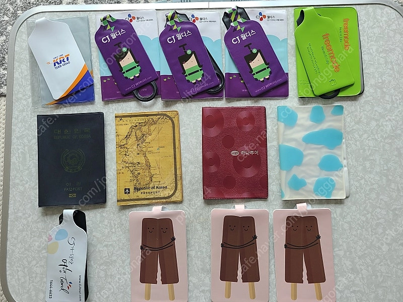 여권지갑 캐리어 네임택 이름표 이미지