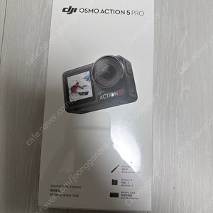 DJI 오즈모 액션5 어드벤쳐 콤보 미개봉. 엑션5, 액션캠,