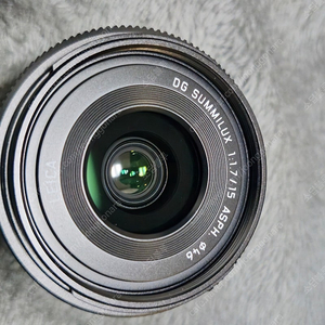 파나소닉 15mm F1.7 + UV필터