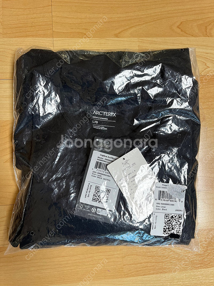 (새상품)아크테릭스 25SS 캡티브 아크워드 반팔 티셔...--1
